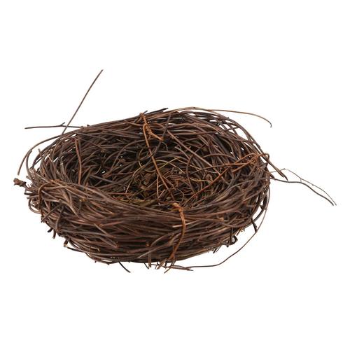 Handmade Vigne Bird Nest Accueil Nature Craft Holiday Pour Photo Garden Decor