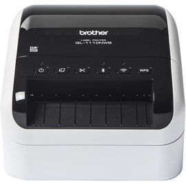 Lbgwp60 Ql-1110Nwbc-Imprimante D'Étiquettes-Wifi-Bluetooth-Imprime Jusqu'À 69 Etiquettes Par Minute