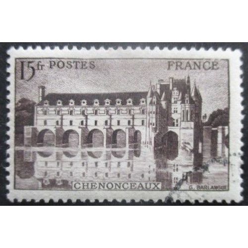 France N°610 Chateau De Chenonceaux Oblitéré