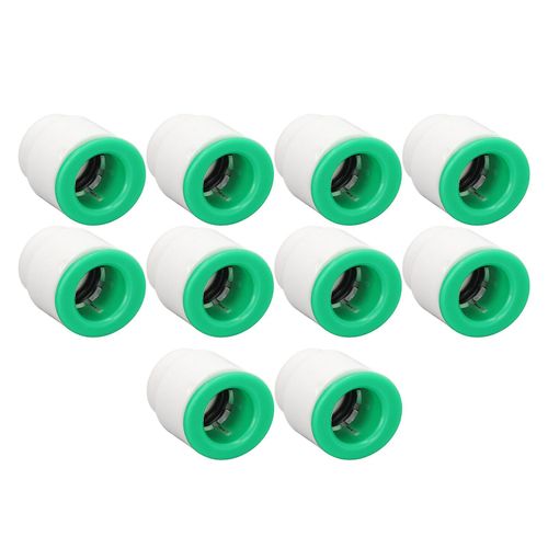 10 Pcs Bouchon D¿extrémité De Tuyau PPR Amovible Résistant À La Corrosion Pour L¿irrigation 25mm/1 In