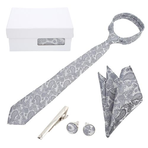6 Pcs Ensemble De Cravate Pour Hommes - Coffret Cadeau Classique Pour Les Affaires, Les Mariages Et Les Occasions Formelles De Costume De Chemise Habillée
