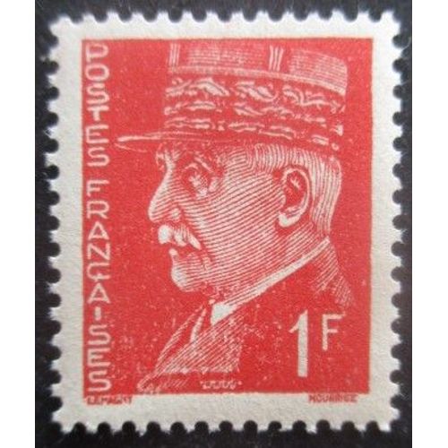 France N°514 Maréchal Pétain Neuf **