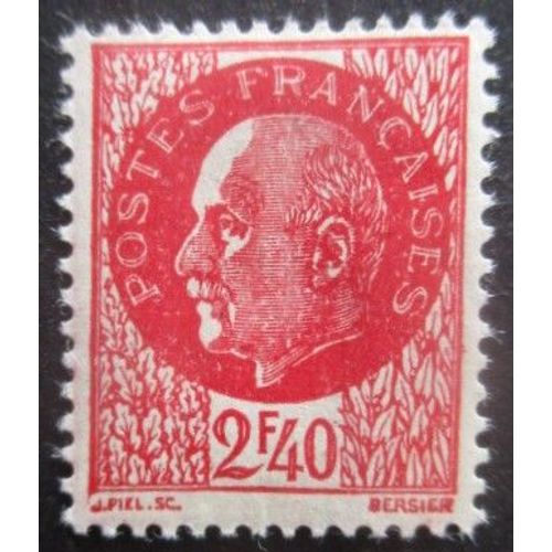 France N°519 Maréchal Pétain Neuf **