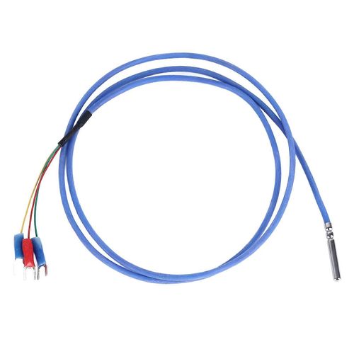 Sonde de capteur de température PT100 4x30x1000MM en acier inoxydable plaqué argent Fil PTFE Capteur de température RTD étanche