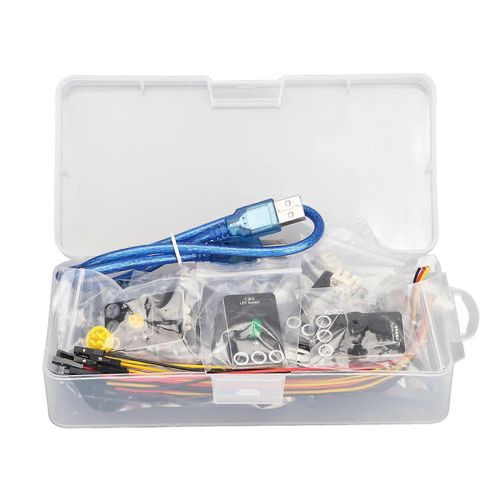 Pour la carte de développement R3 Kit de programmation graphique DIY Carte mère Kit d¿apprentissage avec module sonore de sonnerie lumineuse