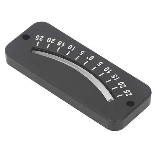 Inclinomètre à tube de verre 25 ° Échelle claire ABS Mini angle Inclinomètre pour test de micro-angle horizontal
