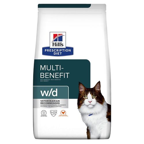 Croquettes Pour Chat Hill'S Prescription Diet W/D Multi-Benefit Poulet