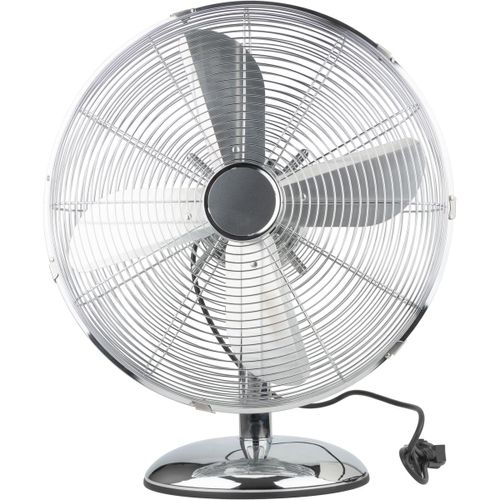 Ventilateur de table Boreas Ø40cm - argent - Voltman