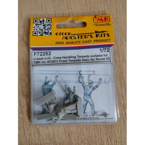 Maquette Cmk 1/72 : Equipage Pour Torpilles U-Boot-Cmk