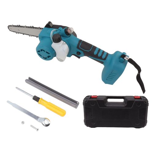 CONNOR Tronconneuse electrique sans fil, sans balais, portative, 6 pouces, outil de coupe pour le travail du bois, 650 W