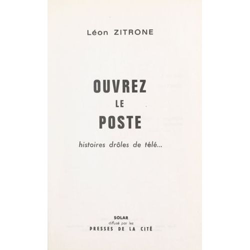 Ouvrez Le Poste