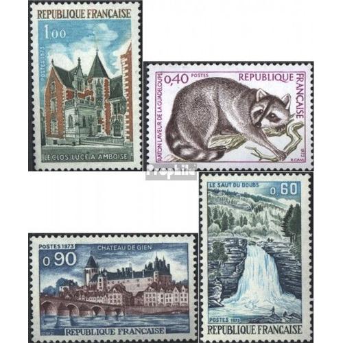 France 1842,1843,1844,1845 (Édition Complète) Oblitéré 1973 Timbres Spéciaux