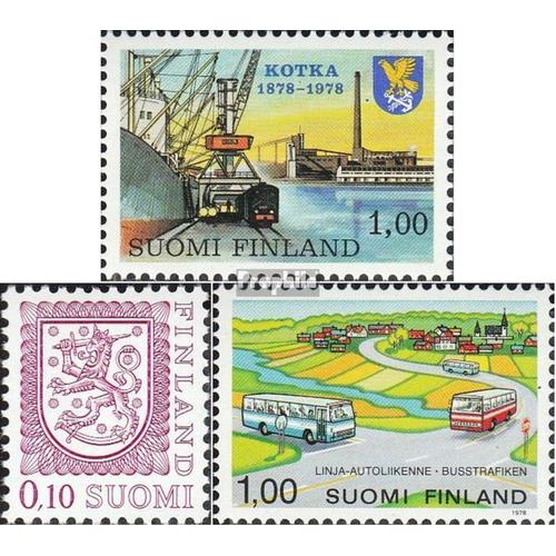 Finlande 822,824i,827 (Complète Edition) Neuf Avec Gomme Originale 1978 Timbres Spéciaux
