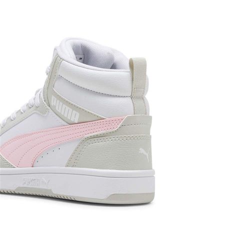 Chaussures Rebound V6 Mid Jr - 393831-04 Blanc - 36