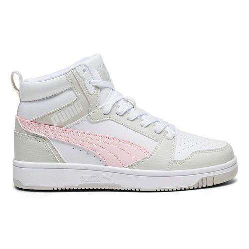 Chaussures Rebound V6 Mid Jr - 393831-04 Blanc - 39