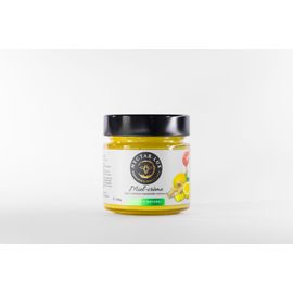 Crème De Miel Au Citron, Menthe Et Gingembre Lyophilisés. Pot De 300g.