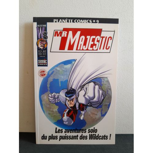 Bd/Comic: "Mr Majestic" Les Aventures Solo Du Plus Puissant Des Wildcats.