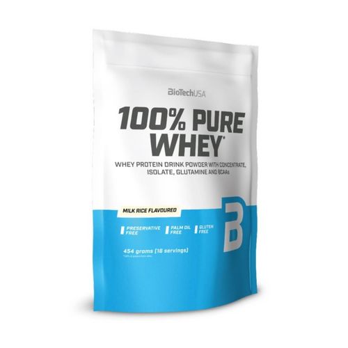 100% Pure Whey - 454 G Complexe De Protéines De Lactosérum Et De Bromélaïne, Avec Des Acides Aminés, Sans Huile De Palme, Avec Édulcorant. 1 2 3 4 Conditionnement 5 Options 100% Pure Whey - 454 G 
