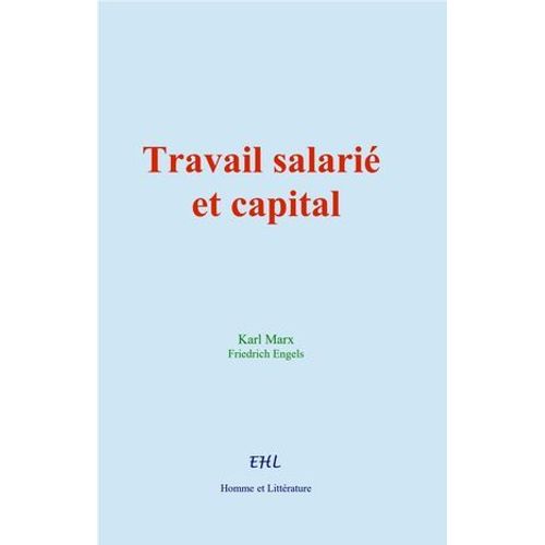 Travail Salarié Et Capital