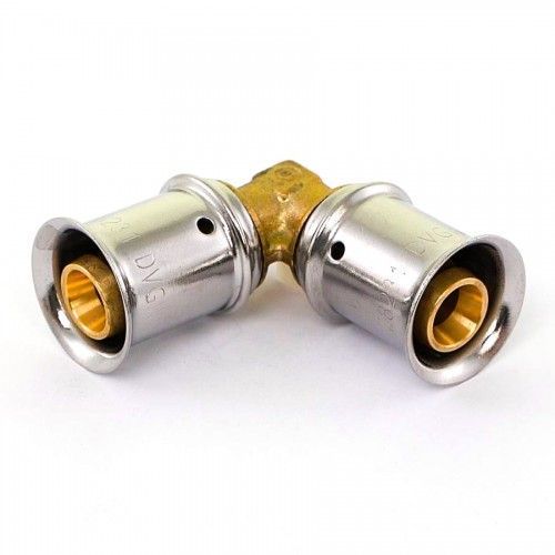 Coude 90° multicouche à sertir - diamètre 25 mm - G2F23040 MULTITUBO