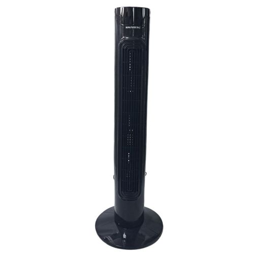 Ventilateur tour HAUSBERG HB-5951NG avec télécommande, tactile, 60 W, 32 pouces, 3 modes de fonctionnement, 3 vitesses, noir