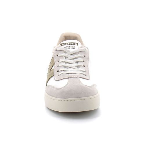 Victoria. - Basket Basse À Lacet Pour Femme - Beige - 37