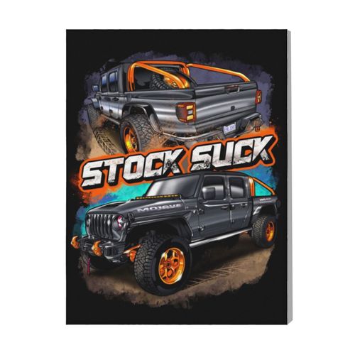 Canevas imprimer Voitures bloquées en stock=5773 Rétro Voiture Véhicules et Motos Impression sur toile DIY installer 40x5