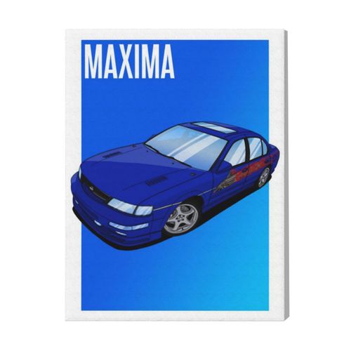 Canevas imprimer Nissan Maxima=6986 Rétro Voiture Véhicules et Motos Impression sur toile DIY installer 40x50