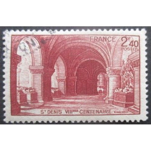 France N°661 Basilique De St Denis Oblitéré