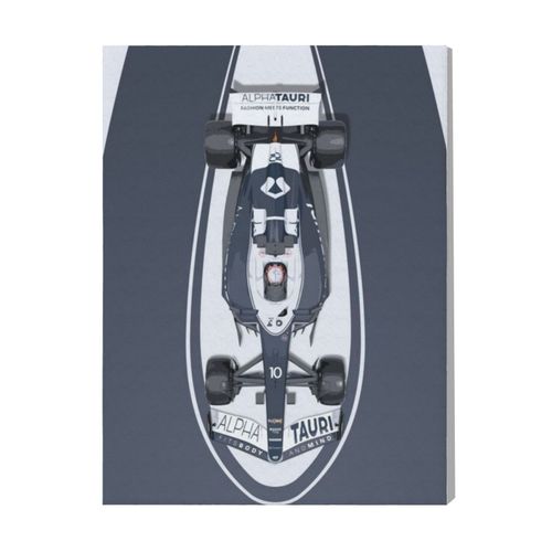 Canevas imprimer Alpha-Tauri F1=8766 Rétro Voiture Véhicules et Motos Impression sur toile installer 40x50