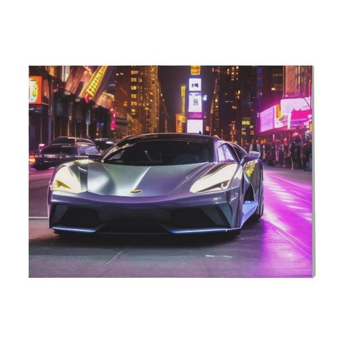 Canevas imprimer Supercar à New York=5807 Rétro Voiture Véhicules et Motos Impression sur toile installer 40x5