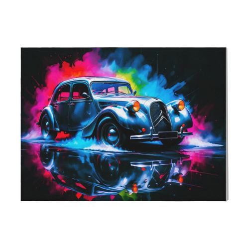 Canevas imprimer Traction Citroën=5116 Rétro Voiture Véhicules et Motos Impression sur toile installer 40x5