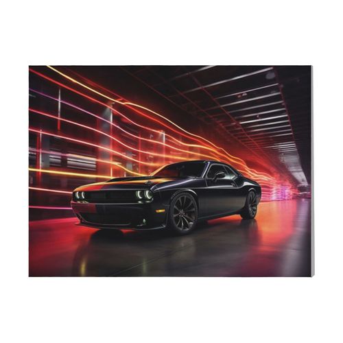 Canevas imprimer Dodge Challenger SRT8 Voiture=6986 Rétro Voiture Véhicules et Motos Impression sur toile installer 40x50