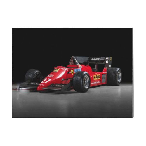 Canevas imprimer 1984 Ferrari 126 C4 F1 Voiture=9768 Rétro Voiture Véhicules et Motos Impression sur toile installer 40x50