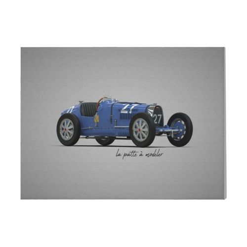 Canevas imprimer Bugatti Type 35=9525 Rétro Voiture Véhicules et Motos Impression sur toile installer 40x50