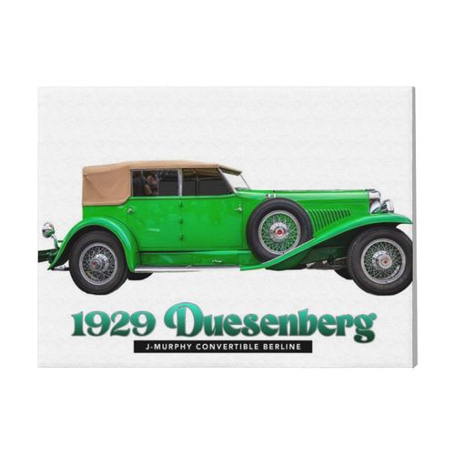 Canevas imprimer 1929 Duesenberg J Murphy=7024 Rétro Voiture Véhicules et Motos Impression sur toile installer 40x50