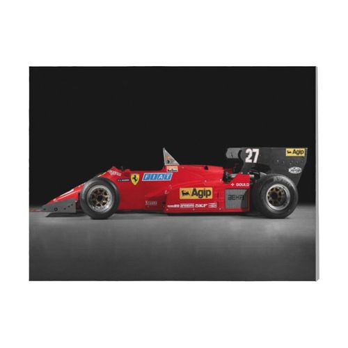 Canevas imprimer 1984 Ferrari 126 C4 F1 Voiture=3337 Rétro Voiture Véhicules et Motos Impression sur toile installer 40x50