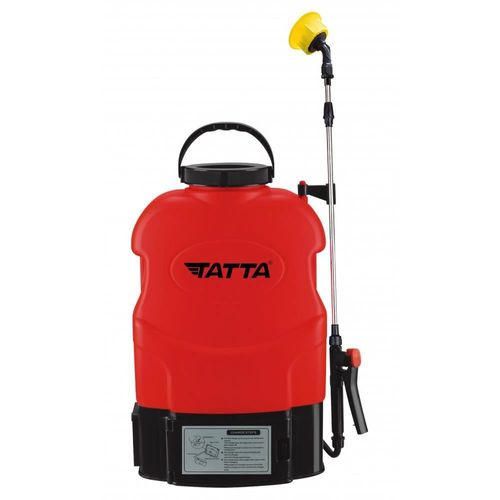 Pompe de pulvérisation Tatta TP-1831A, avec batterie, 12 V 8 Ah, chargeur 1 A, moteur 3,6 l/min, réservoir à dos, 18 l