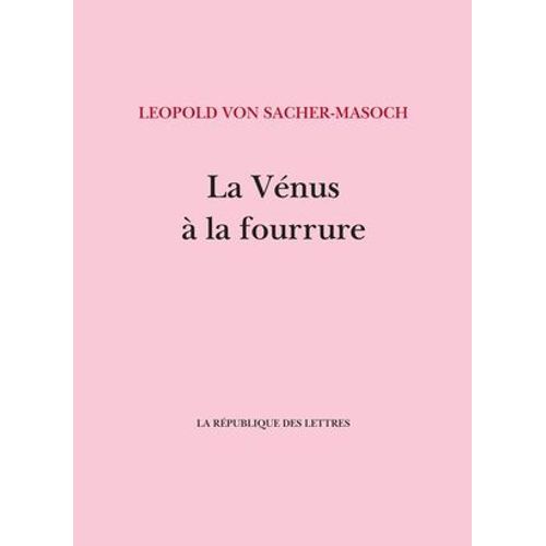 La Vénus À La Fourrure