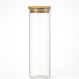 Révolutionnez Votre Cuisine Avec Notre Grand Pot En Verre Borosilicate De 2200 Ml ! Protégez Vos Aliments Et Organisez-Vous Avec Style Grâce À Ce Bocal Élégant, Durable Et Facile D'Entretien!