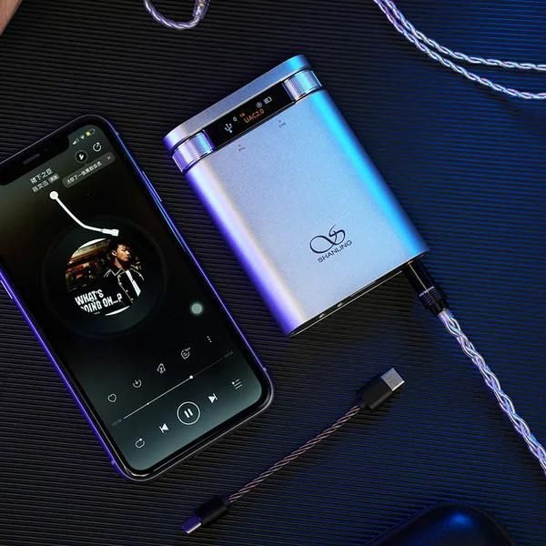 DAC Audio portable Shanling H2 Silver - 5