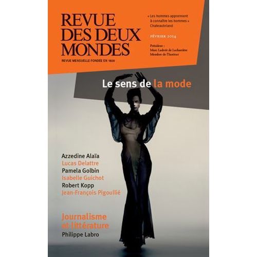 Revue Des Deux Mondes Février 2014