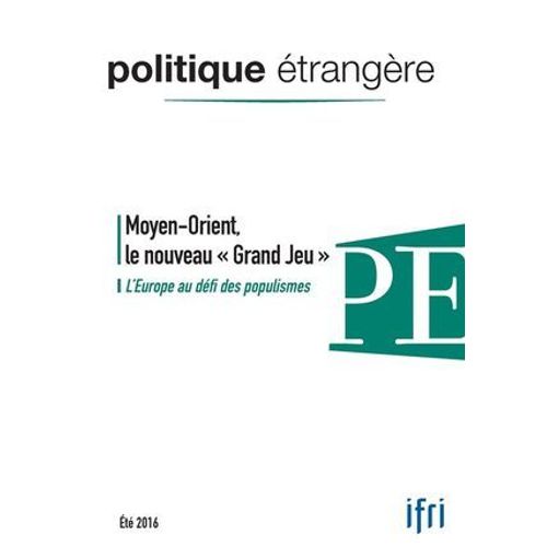 Moyen-Orient, Le Nouveau "Grand Jeu