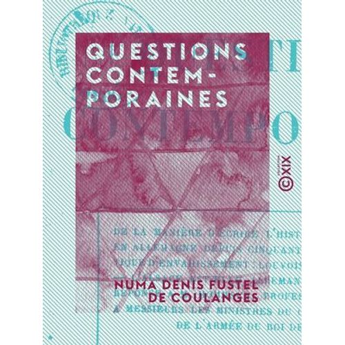 Questions Contemporaines