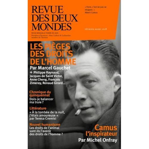 Revue Des Deux Mondes Février Mars 2018