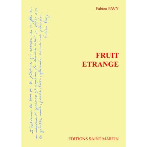 Fruit Étrange