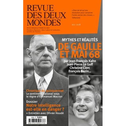 Revue Des Deux Mondes Mai 2018