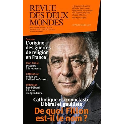 Revue Des Deux Mondes Février 2017