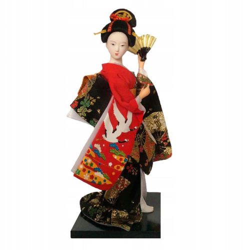 Statue de geisha japonaise, 22,9 cm, style asiatique autoportant C