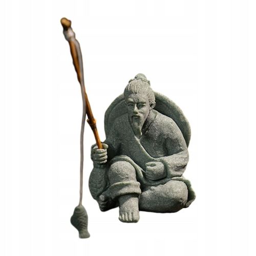 Statue en grès, figurine miniature artisanale décorative en pot de style B